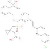 Cyclopropaneacetic acid, 1-[[[(1R)-1-[3-[(1E)-2-(7-chloro-2-quinolinyl)ethenyl]phenyl]-3-[2-(1-hyd…