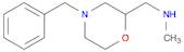2-Morpholinemethanamine, N-methyl-4-(phenylmethyl)-