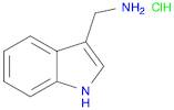 1H-Indole-3-methanamine, hydrochloride (1:1)
