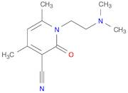 3-Pyridinecarbonitrile, 1-[2-(dimethylamino)ethyl]-1,2-dihydro-4,6-dimethyl-2-oxo-