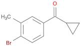 Methanone, (4-bromo-3-methylphenyl)cyclopropyl-