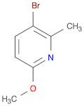 Pyridine, 3-bromo-6-methoxy-2-methyl-