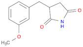 2,5-Pyrrolidinedione, 3-[(3-methoxyphenyl)methyl]-