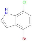 1H-Indole, 4-bromo-7-chloro-