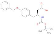 Benzenebutanoic acid, β-[[(1,1-dimethylethoxy)carbonyl]amino]-4-(phenylmethoxy)-, (βS)-