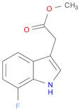1H-Indole-3-acetic acid, 7-fluoro-, methyl ester