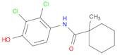 Cyclohexanecarboxamide, N-(2,3-dichloro-4-hydroxyphenyl)-1-methyl-