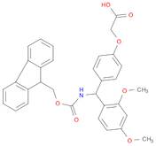 Acetic acid, 2-[4-[(2,4-dimethoxyphenyl)[[(9H-fluoren-9-ylmethoxy)carbonyl]amino]methyl]phenoxy]-