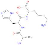 L-Lysine, L-alanyl-L-histidyl-