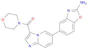 Methanone, [6-(2-aMino-5-benzoxazolyl)iMidazo[1,2-a]pyridin-3-yl]-4-Morpholinyl-