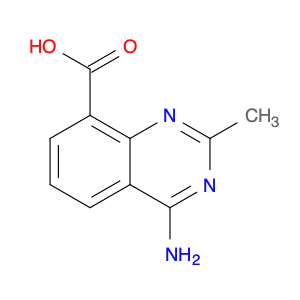 8-Quinazolinecarboxylic acid, 4-amino-2-methyl-