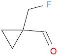 Cyclopropanecarboxaldehyde, 1-(fluoromethyl)-