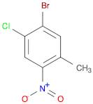 Benzene, 1-bromo-2-chloro-5-methyl-4-nitro-