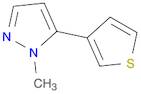 1H-Pyrazole, 1-methyl-5-(3-thienyl)-