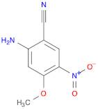 Benzonitrile, 2-amino-4-methoxy-5-nitro-