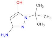 1H-Pyrazol-5-ol, 3-amino-1-(1,1-dimethylethyl)-