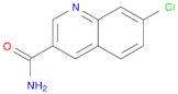 3-Quinolinecarboxamide, 7-chloro-