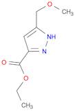 1H-Pyrazole-3-carboxylic acid, 5-(methoxymethyl)-, ethyl ester