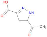 1H-Pyrazole-3-carboxylic acid, 5-acetyl-