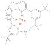 Diindeno[7,1-de:1',7'-fg][1,3,2]dioxaphosphocin, 3,7-bis[3,5-bis(trifluoromethyl)phenyl]-10,11,12,13-tetrahydro-5-hydroxy-, 5-oxide, (11aR)-