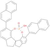 Diindeno[7,1-de:1',7'-fg][1,3,2]dioxaphosphocin, 10,11,12,13-tetrahydro-5-hydroxy-3,7-di-2-naphthalenyl-, 5-oxide, (11aR)-