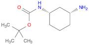 Carbamic acid, N-[(1S,3R)-3-aminocyclohexyl]-, 1,1-dimethylethyl ester