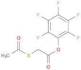 Acetic acid, 2-(acetylthio)-, 2,3,4,5,6-pentafluorophenyl ester