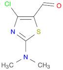 5-Thiazolecarboxaldehyde, 4-chloro-2-(dimethylamino)-