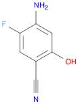 Benzonitrile, 4-amino-5-fluoro-2-hydroxy-