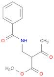 Butanoic acid, 2-[(benzoylamino)methyl]-3-oxo-, methyl ester