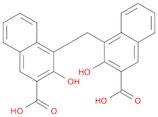 2-Naphthalenecarboxylic acid, 4,4'-methylenebis[3-hydroxy-