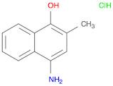 1-Naphthalenol, 4-amino-2-methyl-, hydrochloride (1:1)