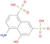 1,7-Naphthalenedisulfonic acid, 4-amino-5-hydroxy-