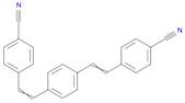 Benzonitrile, 4,4'-(1,4-phenylenedi-2,1-ethenediyl)bis-