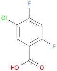 Benzoic acid, 5-chloro-2,4-difluoro-