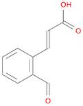 2-Propenoic acid, 3-(2-formylphenyl)-, (E)- (9CI)