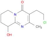 4H-Pyrido[1,2-a]pyrimidin-4-one, 3-(2-chloroethyl)-6,7,8,9-tetrahydro-9-hydroxy-2-methyl-