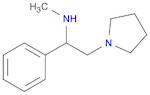1-Pyrrolidineethanamine, N-methyl-α-phenyl-