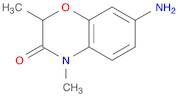 2H-1,4-Benzoxazin-3(4H)-one, 7-amino-2,4-dimethyl-