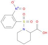 2-Piperidinecarboxylic acid, 1-[(2-nitrophenyl)sulfonyl]-