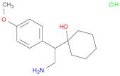 Cyclohexanol, 1-[2-amino-1-(4-methoxyphenyl)ethyl]-, hydrochloride (1:1)