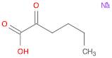 Hexanoic acid, 2-oxo-, sodium salt (1:1)