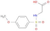 Glycine, N-[(4-methoxyphenyl)sulfonyl]-