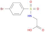 Glycine, N-[(4-bromophenyl)sulfonyl]-
