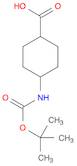 Cyclohexanecarboxylic acid, 4-[[(1,1-dimethylethoxy)carbonyl]amino]-