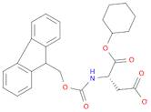 L-Aspartic acid, N-[(9H-fluoren-9-ylmethoxy)carbonyl]-, 4-cyclohexyl ester