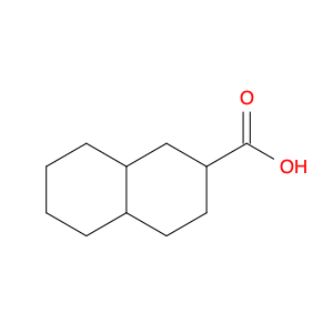 2-Naphthalenecarboxylic acid, decahydro-