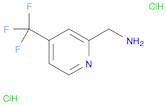 2-Pyridinemethanamine, 4-(trifluoromethyl)-, hydrochloride (1:2)