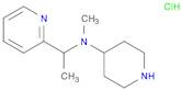 2-Pyridinemethanamine, N,α-dimethyl-N-4-piperidinyl-, hydrochloride (1:1)