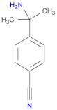 Benzonitrile, 4-(1-amino-1-methylethyl)-
